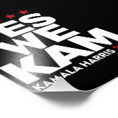 Kamala HarrisYesWe Kam for US President 2024 フォトプリント (角)