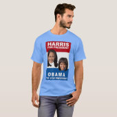 Kamala Michelle Obama 2024 オバマ 2024 選挙 Sma Tシャツ (正面フル)