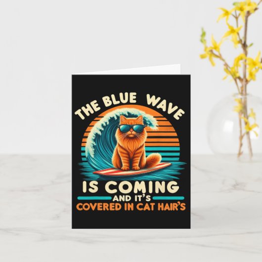 Kamala The Blue Wave来's And It Covered In カード (黄色い花)