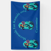 Kamala Thunder_Coveの人魚 横断幕 (縦)