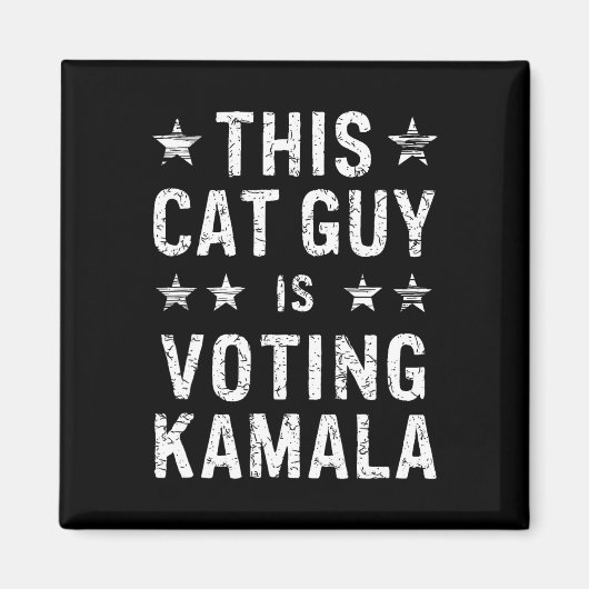 Kamala Vote Blue 2024社長Harris Demのガイ マグネット (正面)
