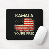 Kamala You're Fired Funny Anti Kamala Harris Elect マウスパッド (マウス)