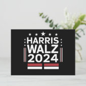 KamalaHarris TimWaltz 2024  招待状 (スタンド正面)
