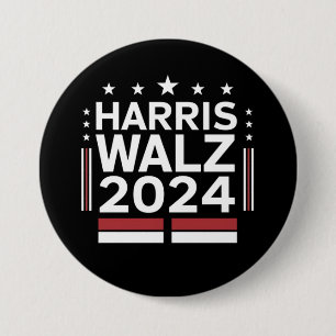 KamalaHarris TimWaltz 2024 缶バッジ