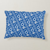 Kamawanu Edo-Style Graphic Pattern アクセントクッション (裏面)