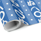 Kamawanu Edo-Style Graphic Pattern ラッピングペーパー (ロールコーナー)