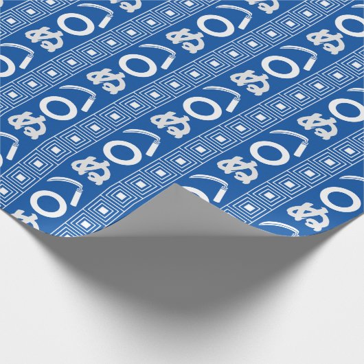 Kamawanu Edo-Style Graphic Pattern ラッピングペーパー (角)