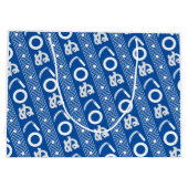 Kamawanu Edo-Style Graphic Pattern ラージペーパーバッグ (裏面)