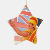 Kamehameha王素晴らしいの セラミックオーナメント (右)