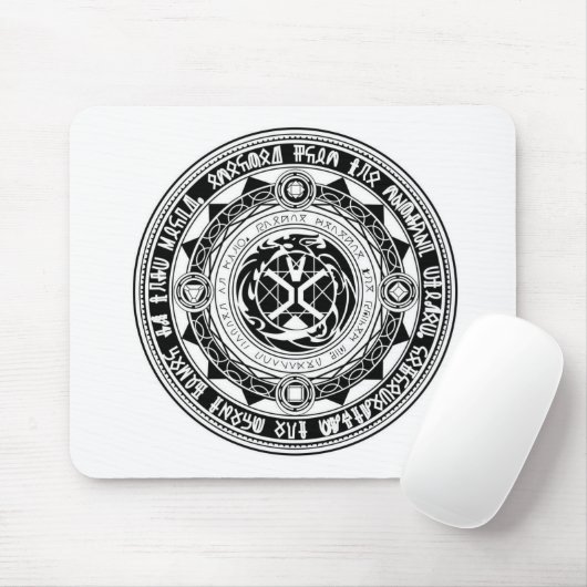 KAMENのライダーの魔法使いの魔法の円 マウスパッド (マウス)