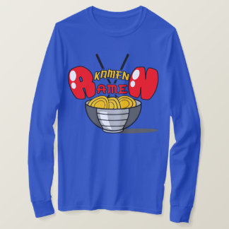 Kamenのラーメンの長袖 Tシャツ
