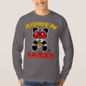 Kamenのラーメンの長袖 Tシャツ (正面)