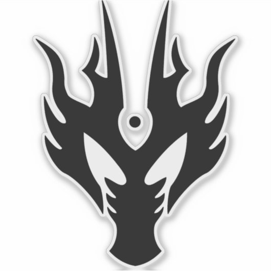 Kamen Rider Dark Dragon Hero Ryuga シール (正面)