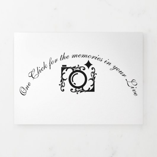 Kamera Gutschein 三つ折りクリスマスカード (カバー)