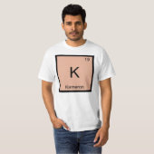Kameron 名前 化学 元素 周期表 tシャツ (正面フル)