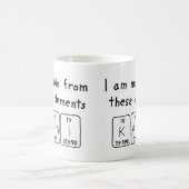 Kamiの周期表の名前のマグ コーヒーマグカップ (中央)