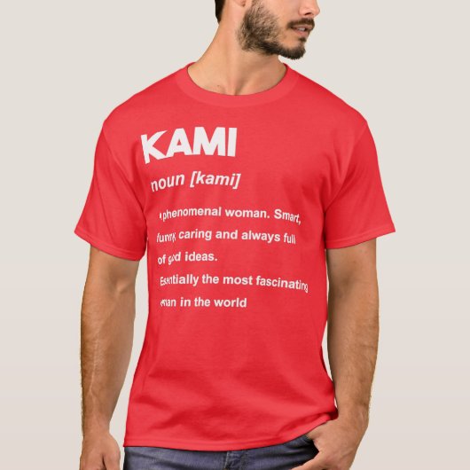 Kami 8 tシャツ (正面)