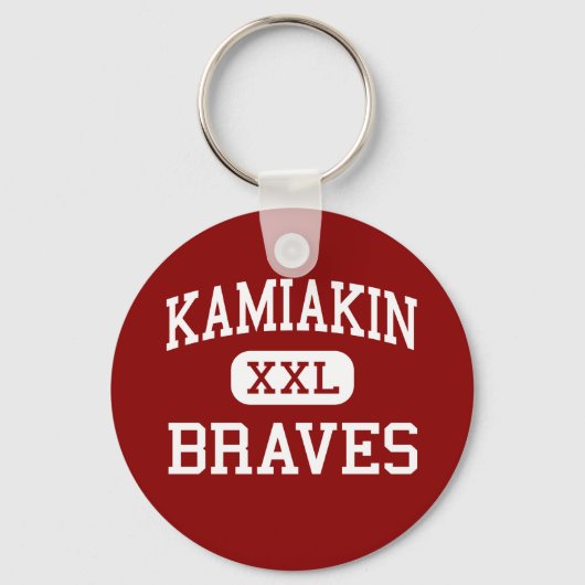 Kamiakin - Braves - High - Kennewick Washington キーホルダー (正面)
