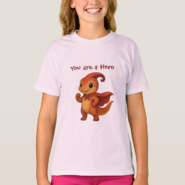 Kammli「あなたはヒーローだよ」キッズTシャツ Tシャツ