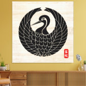 KAMON (家紋)小林キャンバスプリント キャンバスプリント (インサイチュ (リビング))