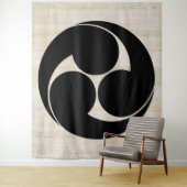 KAMON (家紋)山本帆布プリント タペストリー (インサイチュ)