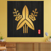 KAMON FUKUSHIMA家紋キャンバス キャンバスプリント (インサイチュ (リビング))