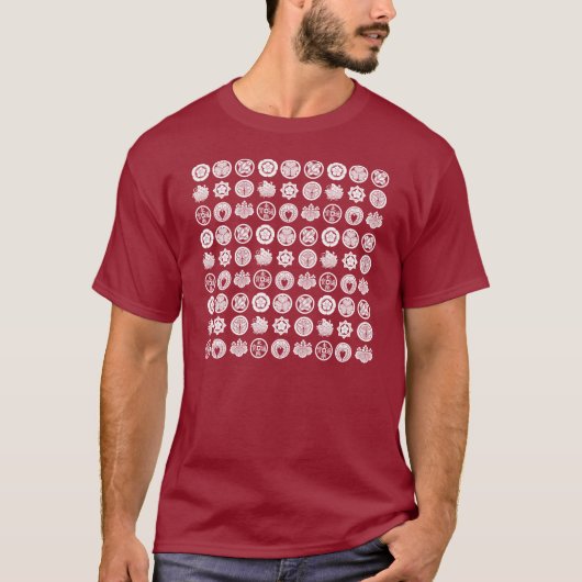kamon pattern2 tシャツ (正面)
