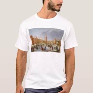 Kampen市の外のスケート選手そしてKolfプレーヤー Tシャツ