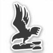 Kampfgeschwader 2 (1./KG 2 ) Insignia正方形スティック シール (正面)