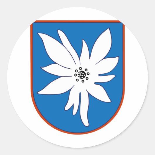 Kampfgeschwader 51 Edelweis ラウンドシール (正面)