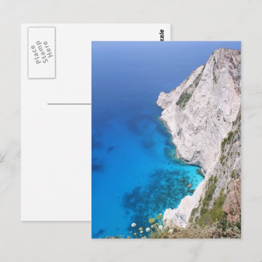 Kampi Cliffs, Zanteから表示 ポストカード (正面/裏面)