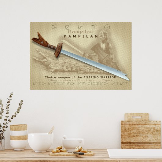 Kampilan ポスター (キッチン)