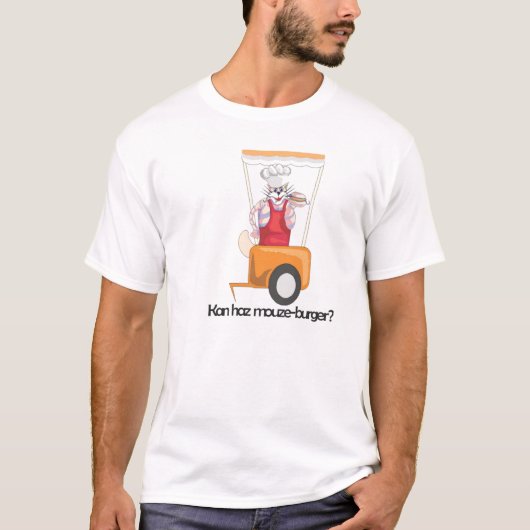 kan hazのmouzeburger tシャツ (正面)
