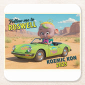 Kan Kooler  スクエアペーパーコースター (正面)