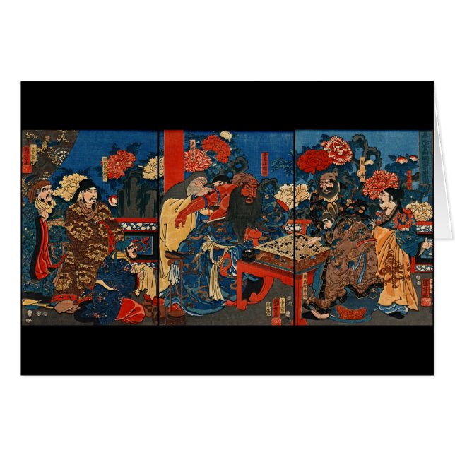 Kan-u 1853年中国のな男爵 (正面横)