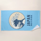 Kanagawa, Japan ビーチタオル (正面)