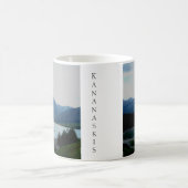 Kananaskisの景色 コーヒーマグカップ (中央)