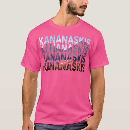 Kananaskis繰り返し型アクティブ Tシャツ (正面)
