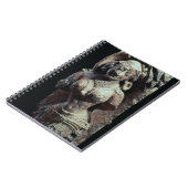 Kanaraの日曜日の寺院からのダンサー、インディアン、13t ノートブック (左側)