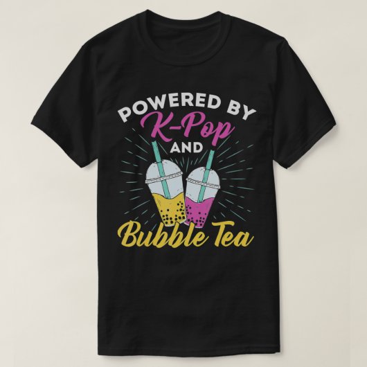 Kand Bubble Tea Korean Music Korea Tシャツ (デザイン正面)