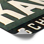 Kanderstegスイスのヴィンテージ旅行ポスター ポスター (角)