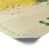 Kandersteg，スイス，旅行ポスター ポスター (角)