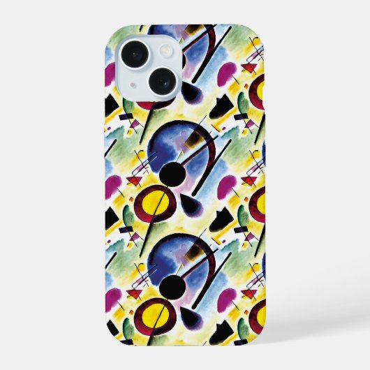 Kandinski inspiriert 17 iPhone 15ケース (裏面)