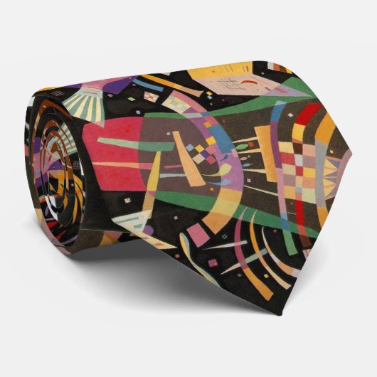 Kandinskyのタイ ネクタイ (ロール)