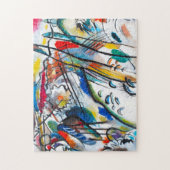 Kandinskyの即興28のパズル ジグソーパズル (縦)