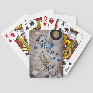 Kandinskyの抽象的な絵画の世紀半ばの近代美術 トランプ