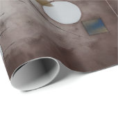 Kandinskyの抽象的な絵画の世紀半ばの近代美術 ラッピングペーパー (ロールコーナー)