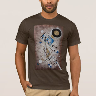 Kandinskyの抽象的な絵画の世紀半ばの近代美術 Tシャツ