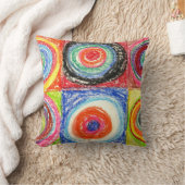 Kandinskyの抽象美術 クッション (ブランケット)