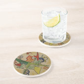 Kandinskyの抽象美術 コースター (側面)